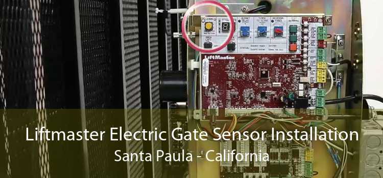 Liftmaster Electric Gate Sensor Installation Santa Paula - California