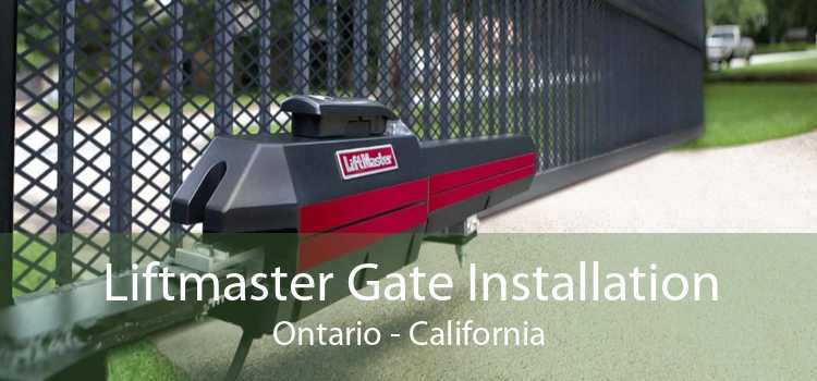 Liftmaster Gate Installation Ontario - California