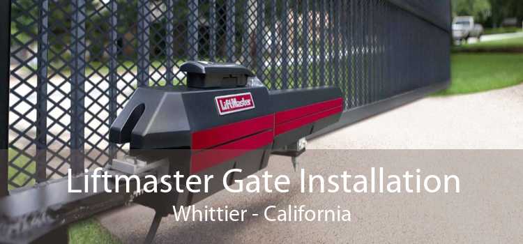 Liftmaster Gate Installation Whittier - California