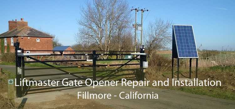 Liftmaster Gate Opener Repair and Installation Fillmore - California