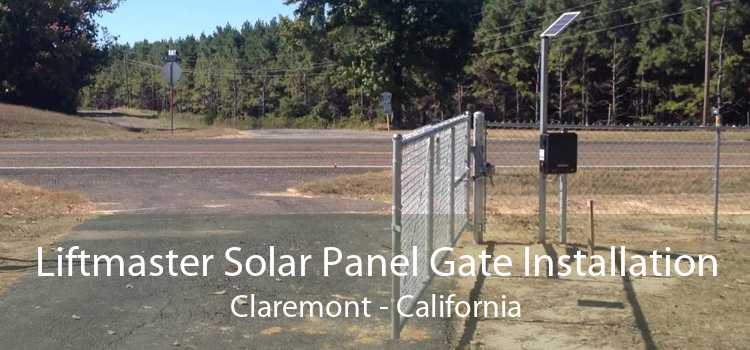 Liftmaster Solar Panel Gate Installation Claremont - California