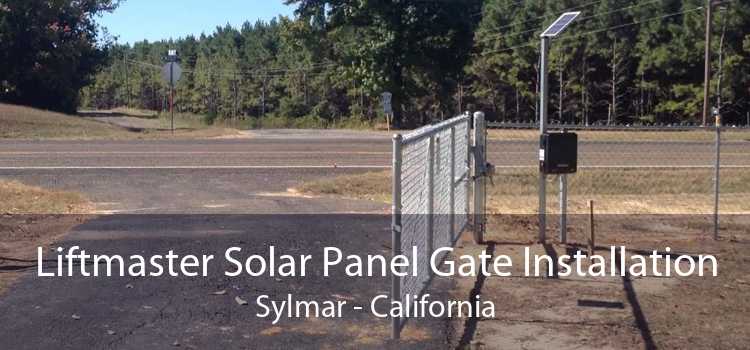 Liftmaster Solar Panel Gate Installation Sylmar - California