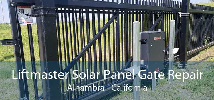 Liftmaster Solar Panel Gate Repair Alhambra - California