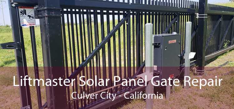 Liftmaster Solar Panel Gate Repair Culver City - California