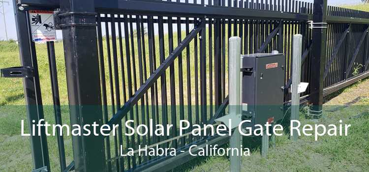 Liftmaster Solar Panel Gate Repair La Habra - California