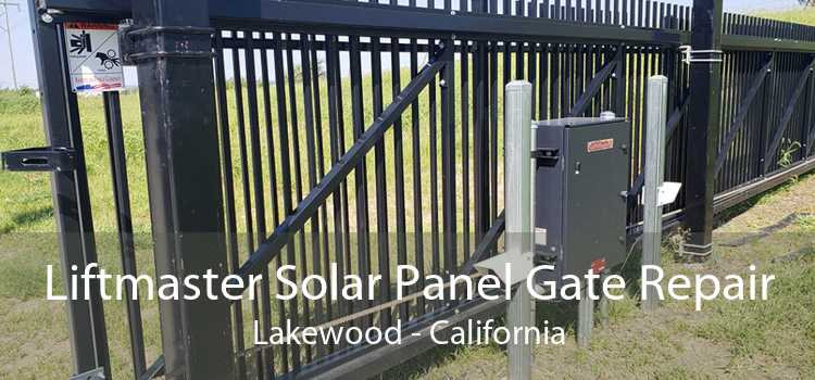 Liftmaster Solar Panel Gate Repair Lakewood - California