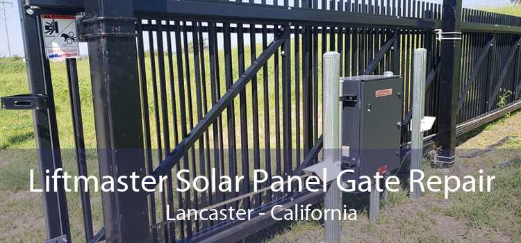 Liftmaster Solar Panel Gate Repair Lancaster - California