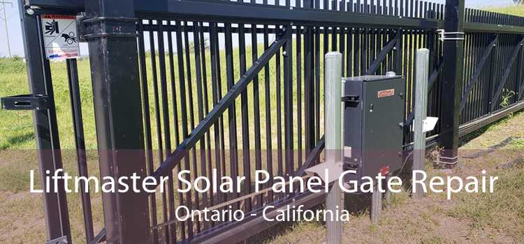 Liftmaster Solar Panel Gate Repair Ontario - California