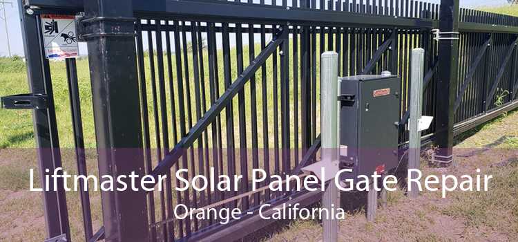Liftmaster Solar Panel Gate Repair Orange - California