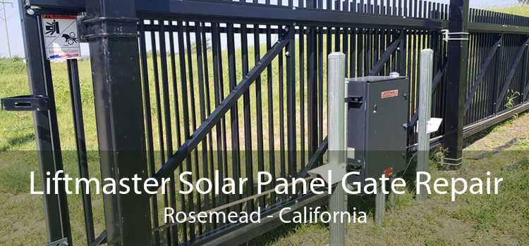 Liftmaster Solar Panel Gate Repair Rosemead - California