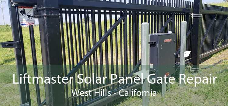 Liftmaster Solar Panel Gate Repair West Hills - California