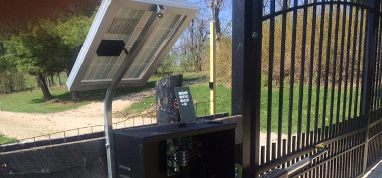 Liftmaster Solar Panel Gate Motor Installation Commerce